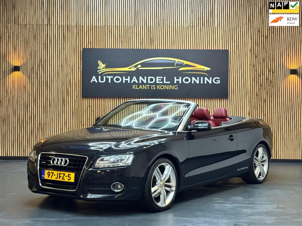 Audi A5 Cabriolet - 3.0 TDI|QUATTRO|B&O|AUT|XENON|CAMERA| - AutoWereld.nl