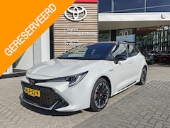 Toyota Corolla - 1.8 HYBRID GR-SPORT 5-DEURS NAVI DRAADLOOS-LADEN-TEL KEYLESS LEDER LED-PAKKET PARK-SENSORE