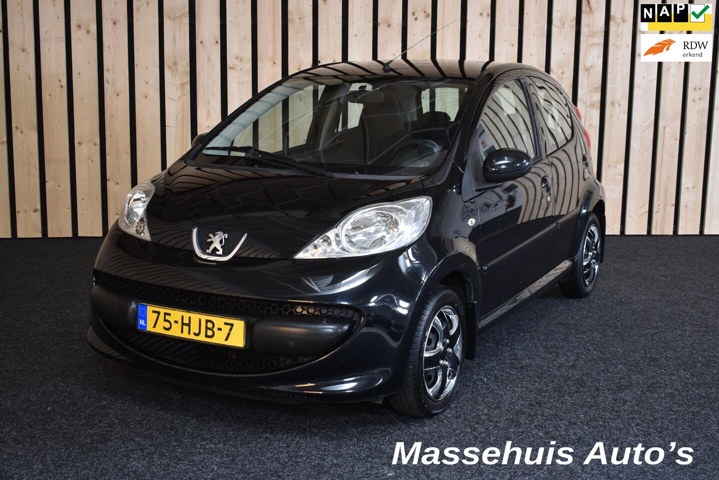Peugeot 107 - 1.0-12V XS Airco 5-drs Elektr. pakket 164dkm Zuinig Nwe APK - AutoWereld.nl