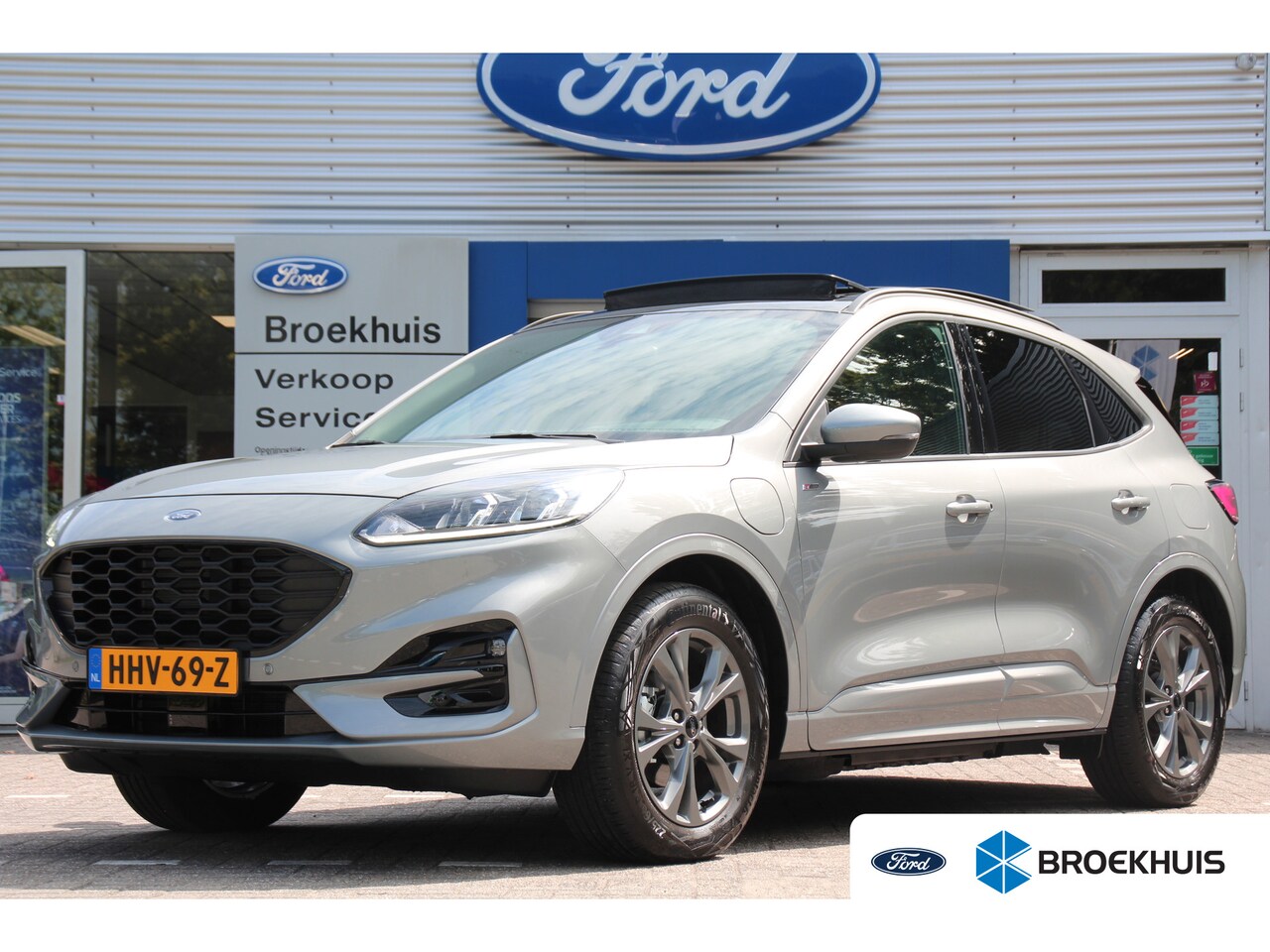 Ford Kuga - 2.5 PHEV ST-LINE | PANODAK | AFN. TREKHAAK | CAMERA | NAVI | CLIMA | CRUISE | LIJN DETECTI - AutoWereld.nl