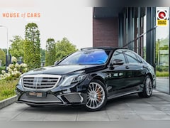 Mercedes-Benz S-klasse - 630pk 65AMG Lang |1e lak|2e eigenaar|nieuwstaat|Burmester 3D|night vision|carbon exterieur