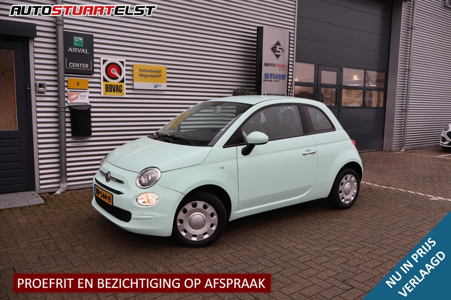 Fiat 500 - 1.0 TwinAir Pop Radio | Leuke City Car | Start/Stop | Elek ramen | Stuurbekrachtiging | NL - AutoWereld.nl