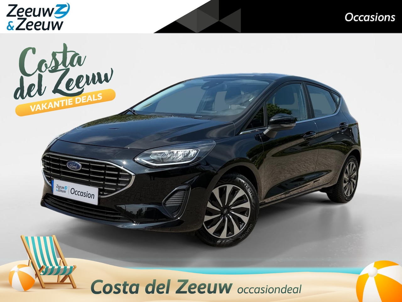 Ford Fiesta - 1.0 EcoBoost Hybrid Titanium | Zeer nette auto | Winter Pack | Comfort Pack| Drivers Assis - AutoWereld.nl