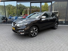 Nissan Qashqai - 1.2 TEKNA +, Pano, Luxe Leder, LED, 360 cam, BLIS, Lane ass., Trekhk, BOSE