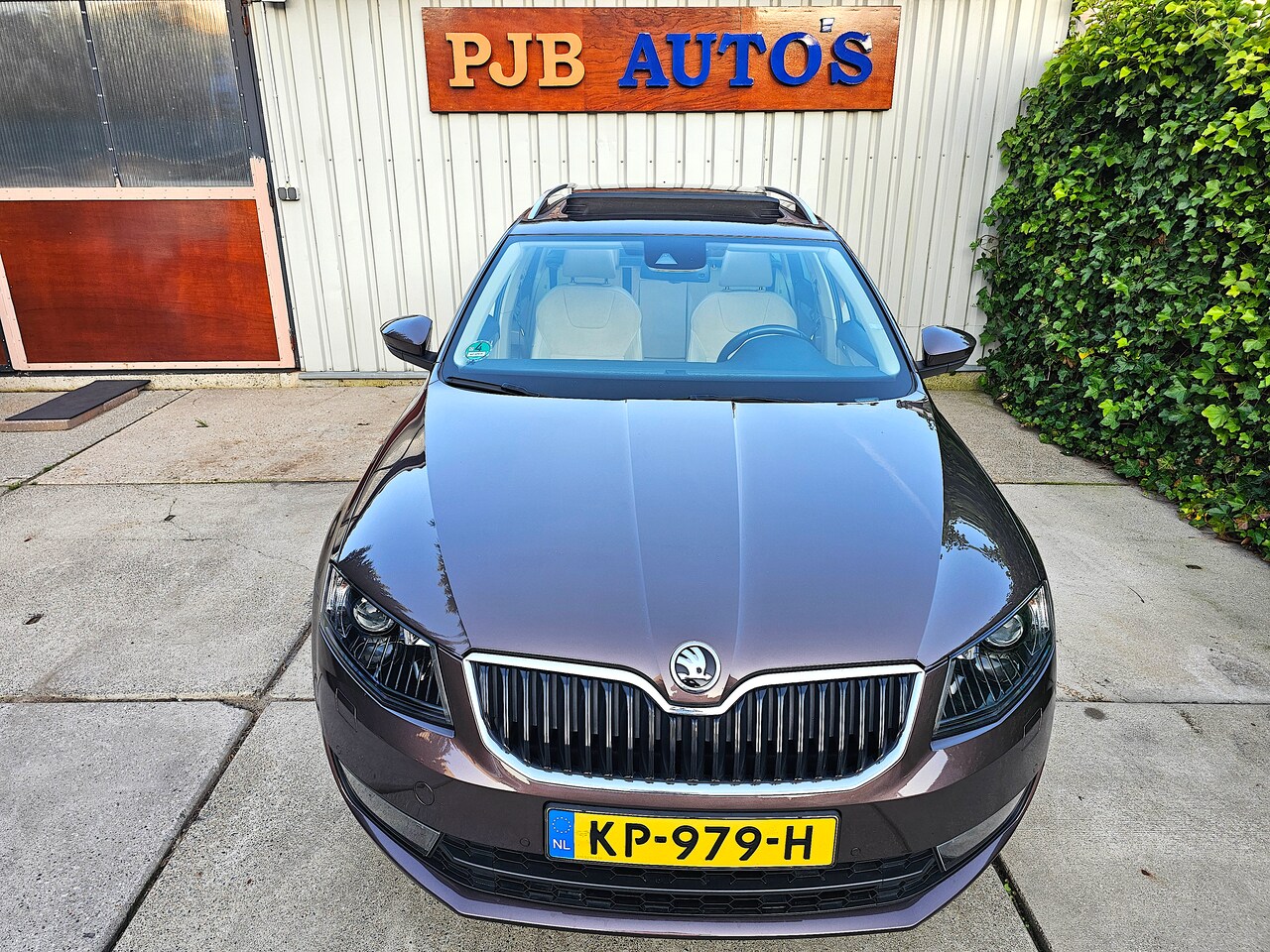 Skoda Octavia Combi - 1.0 TSI Greentech Style Business Panorama! Beige leer! DSG!