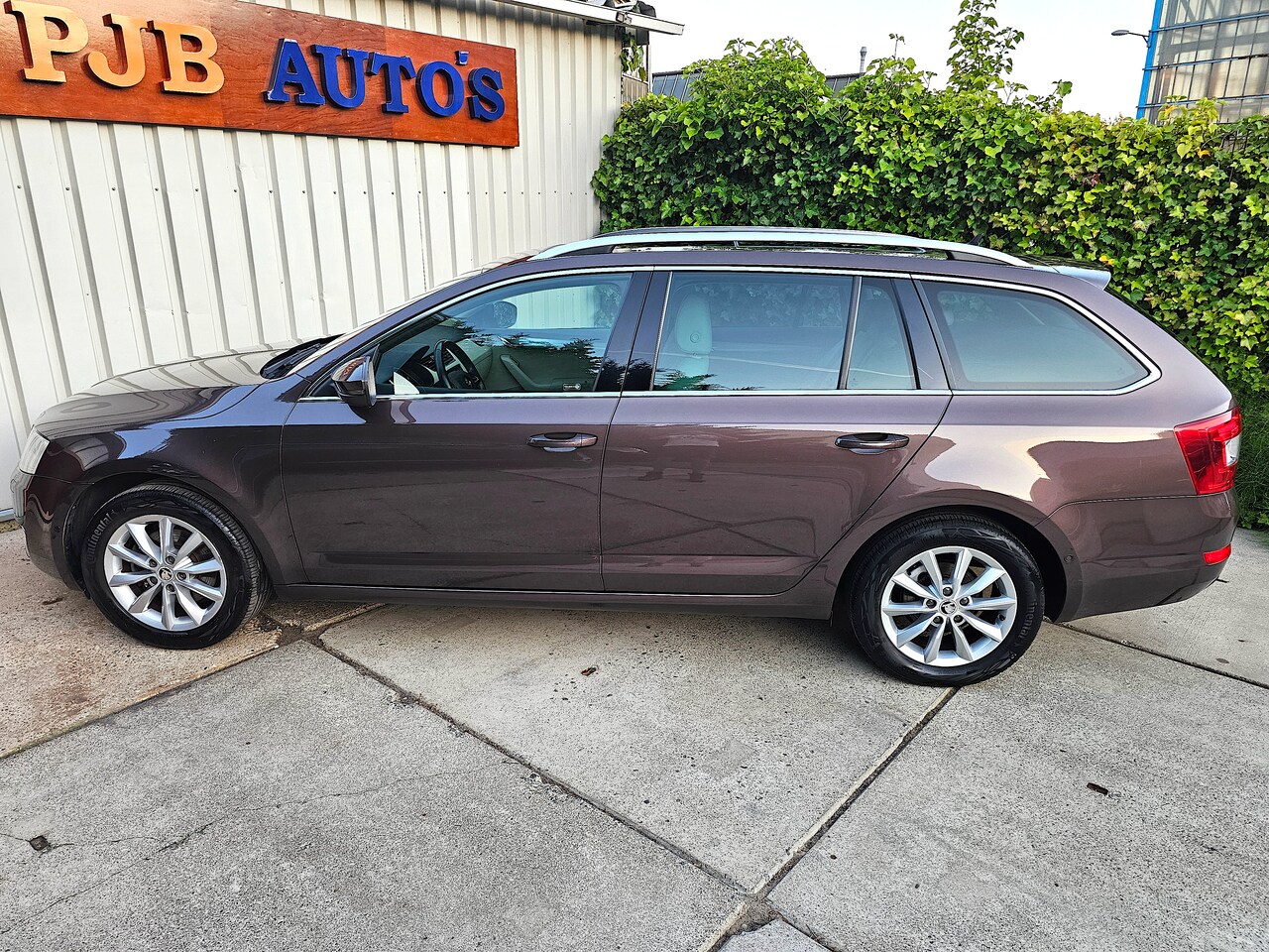 Skoda Octavia Combi - 1.0 TSI Greentech Style Business Panorama! Beige leer! DSG!