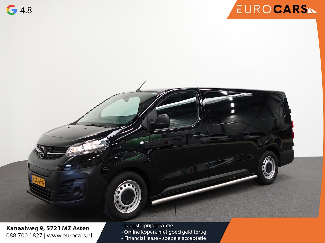 Opel Vivaro-e - L3H1 Edition 75 kWh Automaat Airco Navi Cruise Control 317 km Actieradius - AutoWereld.nl