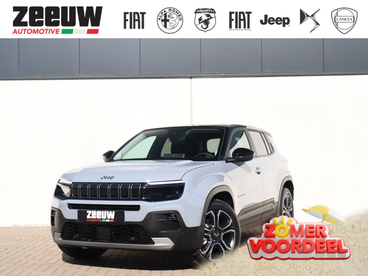 Jeep Avenger - 1.2 e-Hybrid Summit | Navi | JBL | Camera | Winter | 18" - AutoWereld.nl