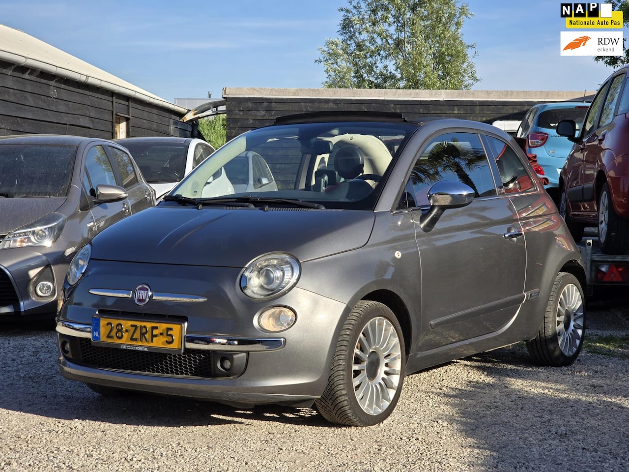 Fiat 500 C - 0.9 C TwinAir Rock Leder/Navi/PDC - AutoWereld.nl