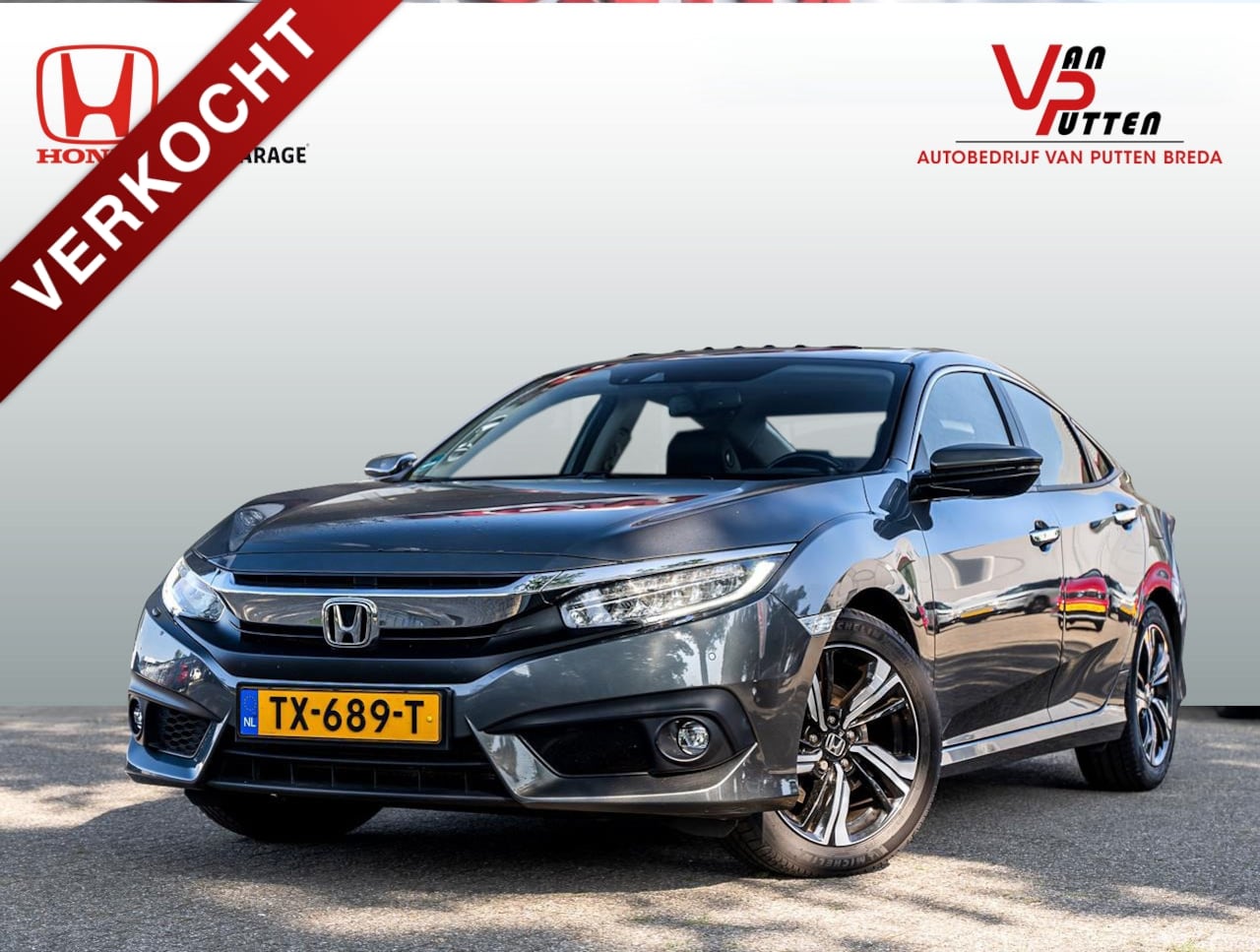 Honda Civic - 1.5 Executive Automaat | Schuifkanteldak | Dode hoek detectie | Trekhaak | Carplay / Andro - AutoWereld.nl