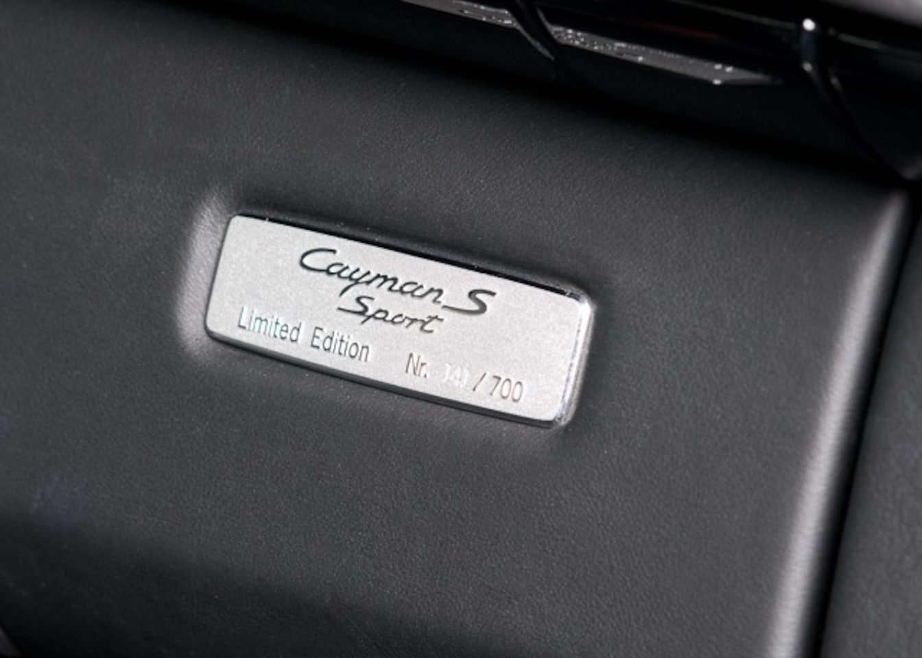 Porsche Cayman S - Sport Limited 141/700 stuks - AutoWereld.nl
