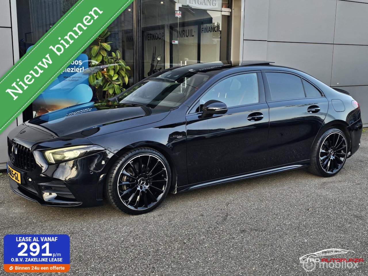 Mercedes-Benz A-klasse - 180 d AMG Limousine Panorama/Sfeer/A35 pakket/Sterrenhemel - AutoWereld.nl