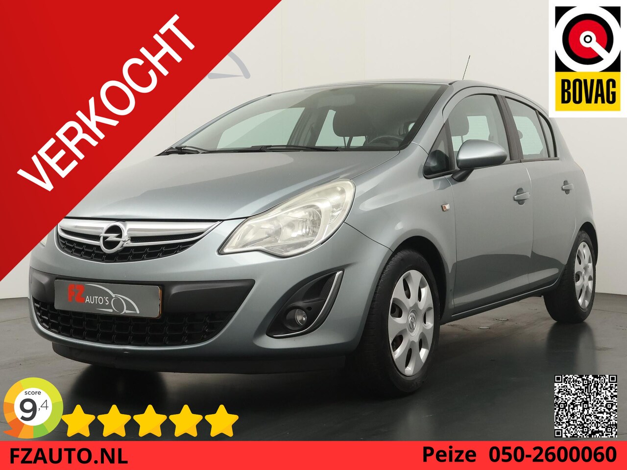 Opel Corsa - 1.2-16V Edition Automaat - Airconditioning - Trekhaak - Elektrische ramen - AutoWereld.nl