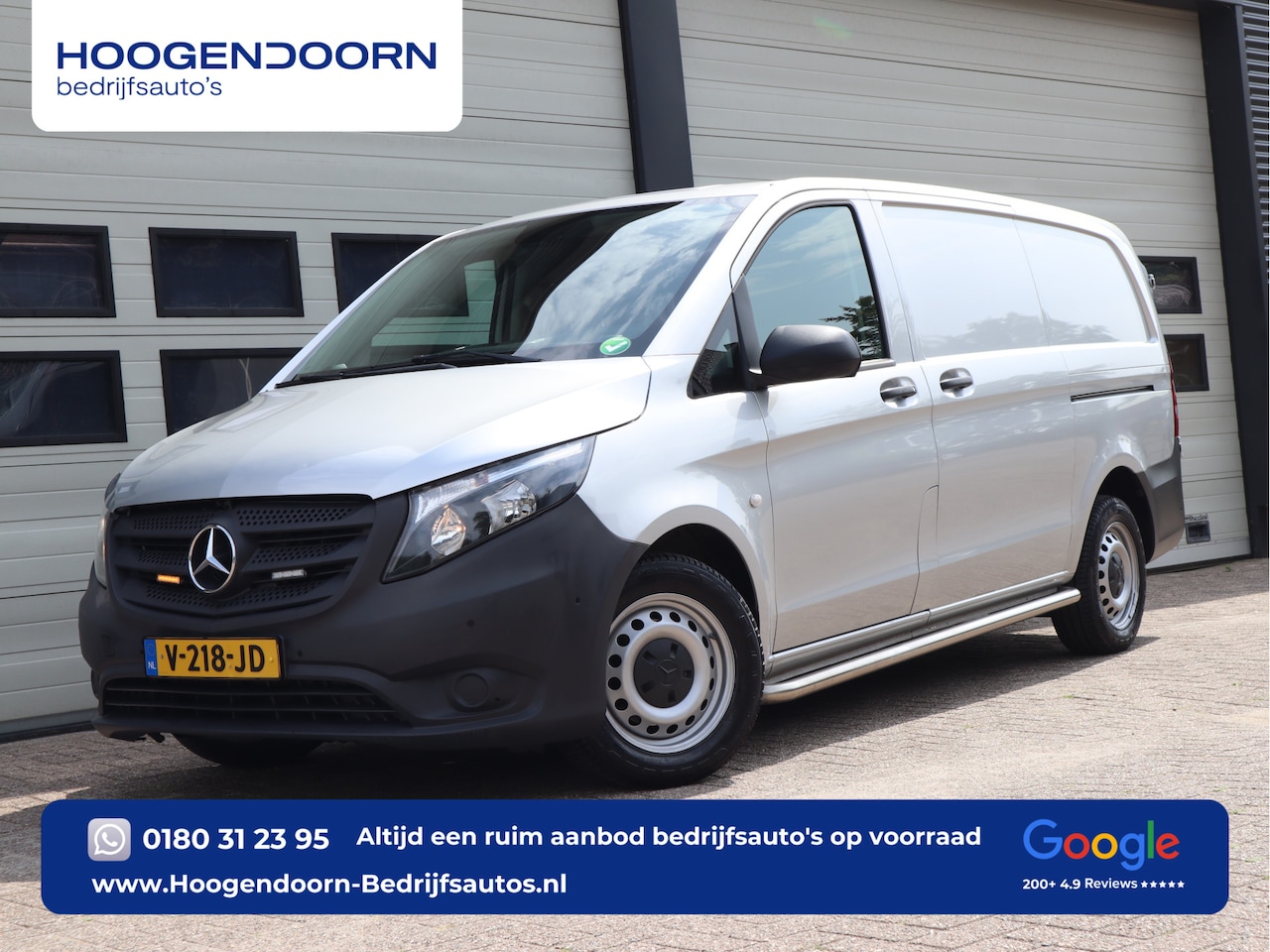 Mercedes-Benz Vito - 116 CDI Euro 6 Automaat - Lang L2 - 2x Schuifdr. - Cruise - Trekhaak - AutoWereld.nl