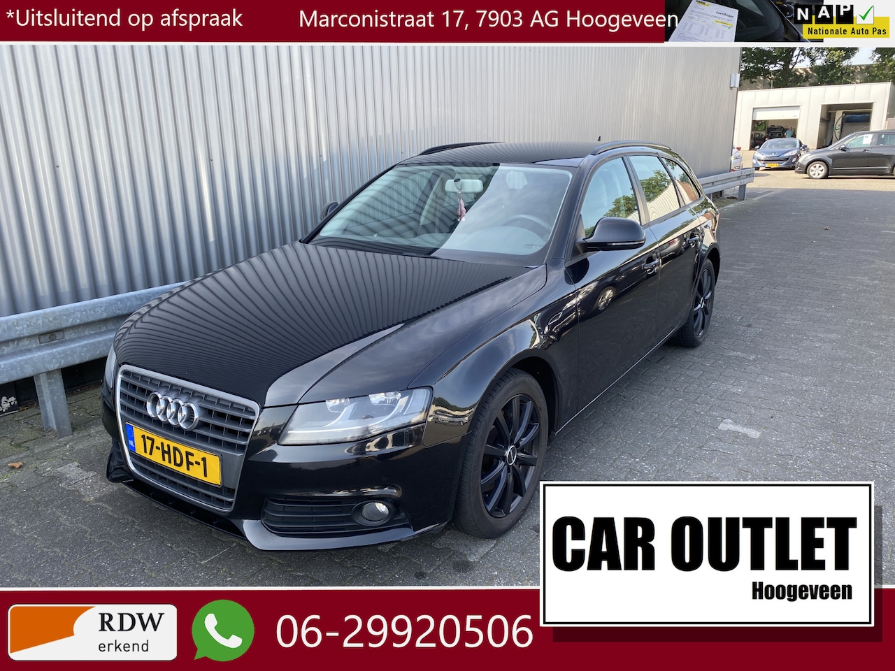 Audi A4 Avant - 1.8 TFSI Pro Line Business AUTOMAAT, Clima, CC, Navi, LM, nw. APK – Inruil Mogelijk – - AutoWereld.nl