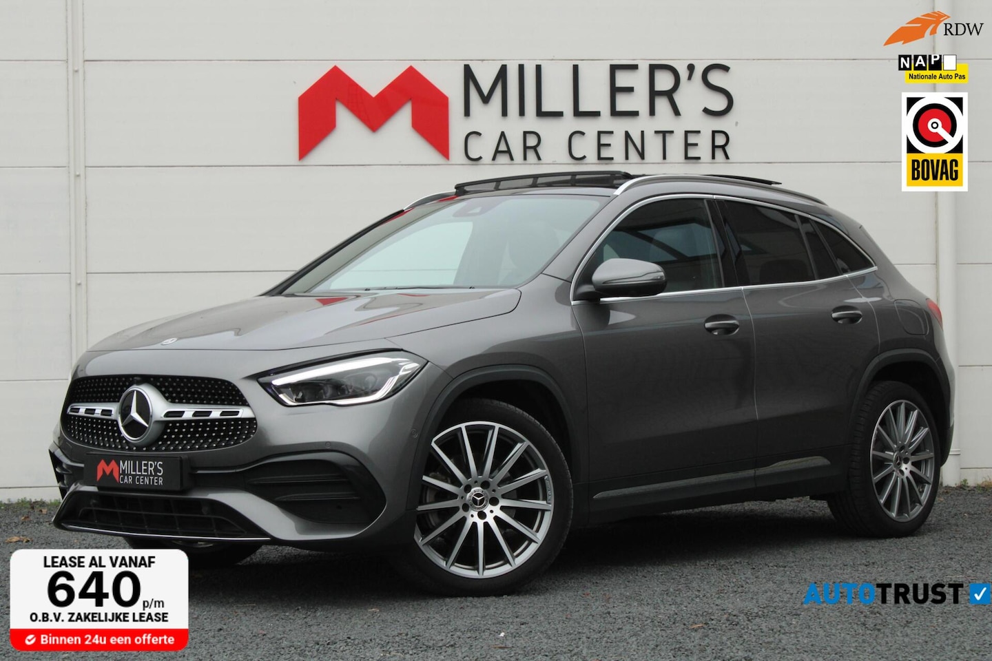 Mercedes-Benz GLA-Klasse - 250e AMG Limited PANO CAMERA 20" AMG WIDESCREEN - AutoWereld.nl
