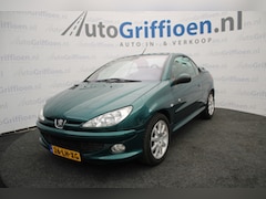 Peugeot 206 CC - 1.6-16V Roland Garros nette cabrio met trekhaak en goed werkende kap