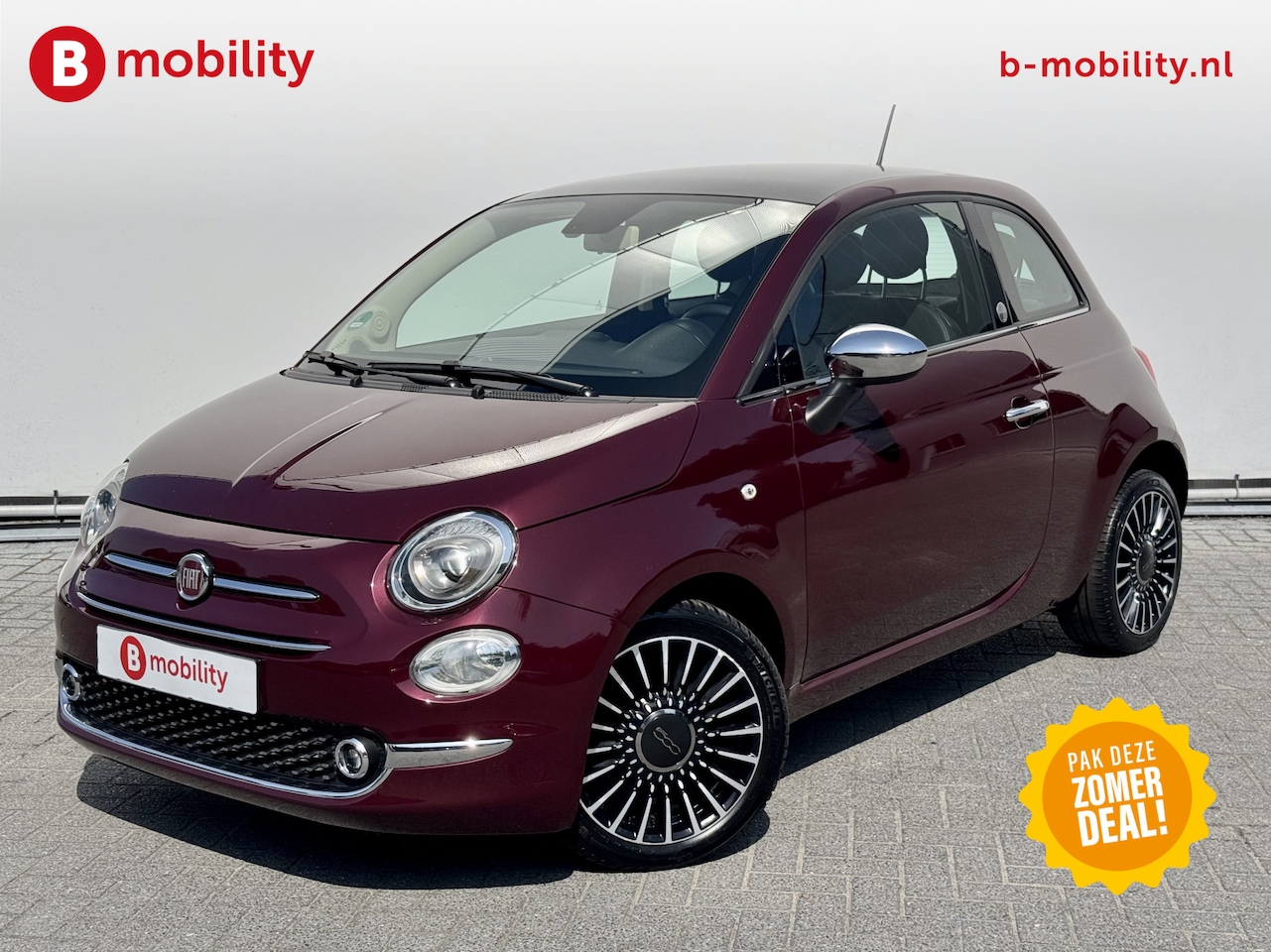 Fiat 500 - 0.9 TwinAir Turbo Collezione DAB | Climate Control | Cruise Control | Bluetooth telefoon | - AutoWereld.nl