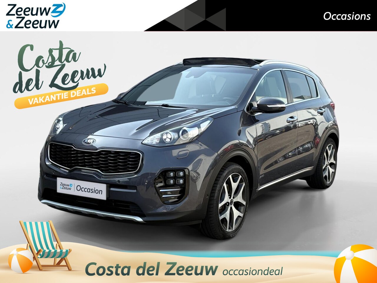Kia Sportage - 1.6 T-GDI 4WD GT-Line 1.6 T-GDI 4WD GT-Line - AutoWereld.nl