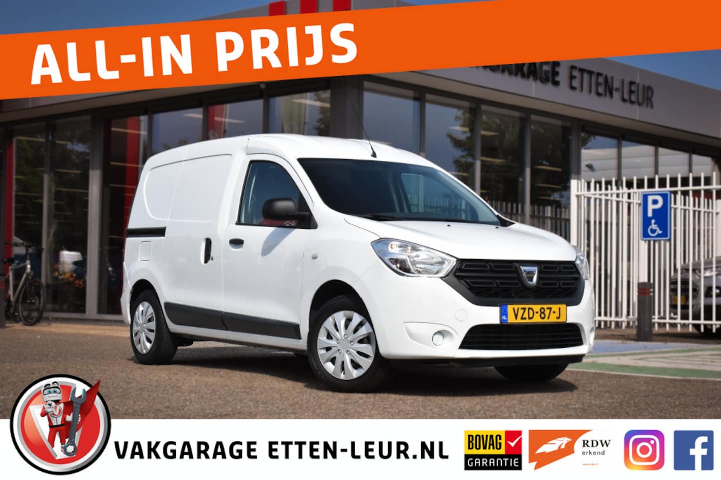 Dacia Dokker - 1.3 TCe Benzine | Marge | Trekhaak | p-sens - AutoWereld.nl