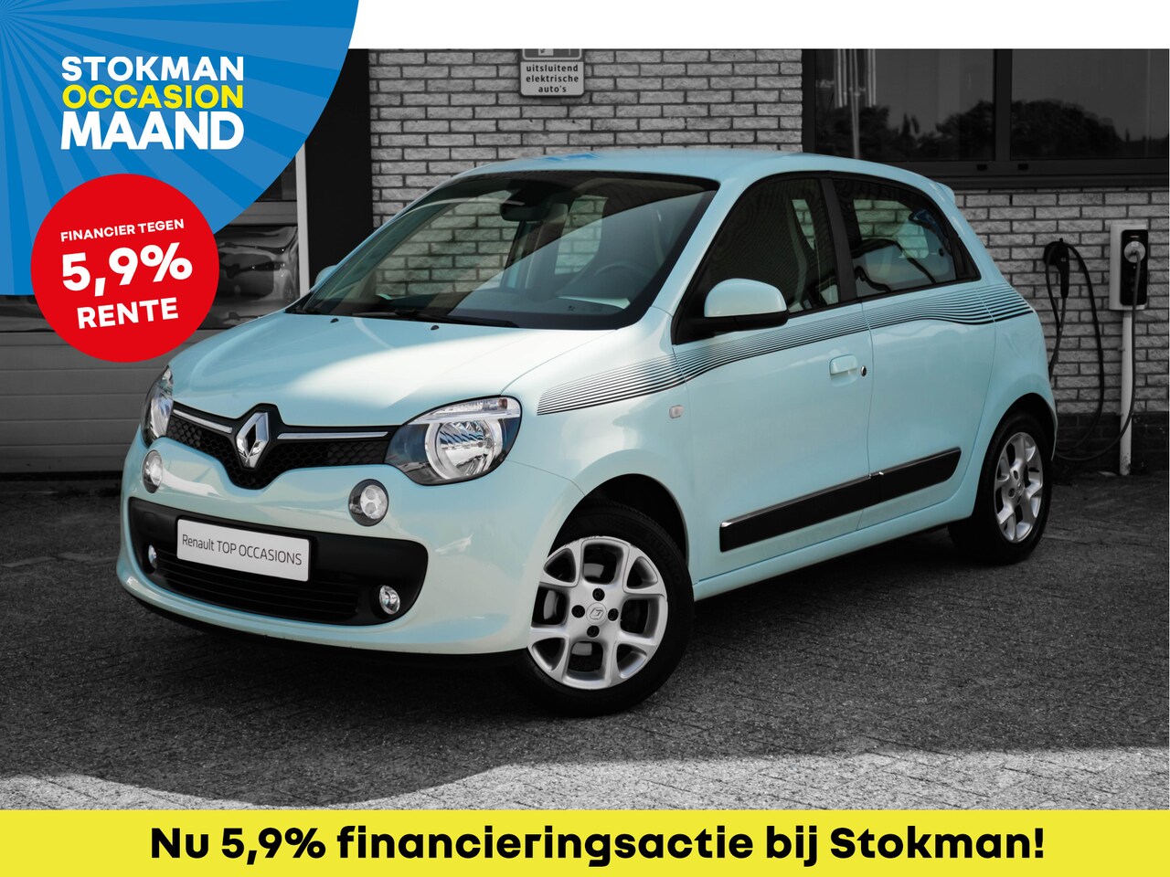 Renault Twingo - 0.9 TCe 90 Dynamique | turbo motor | navigatie | | incl. Bovag rijklaarpakket met 12 maand - AutoWereld.nl