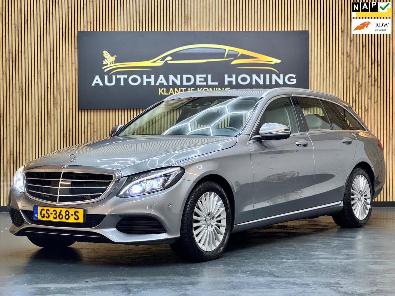 Mercedes-Benz C-klasse Estate - 350 e /acc/xenon/leder/navi/psensor - AutoWereld.nl