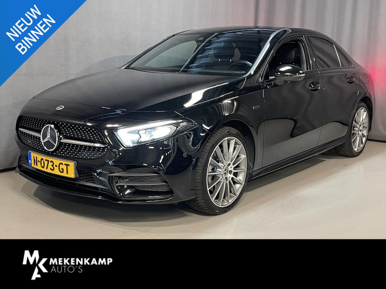 Mercedes-Benz A-klasse - 250 e Premium 19"/Dodehoek/Camera/Sfeerverlichting/Stoelverwarming/Apple Carplay& Android - AutoWereld.nl