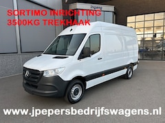 Mercedes-Benz Sprinter - 316 CDI L2 H2 3500KG Trekhaak / Sortimo / MBUX / Navigatie / Camera / Cruise control / Air