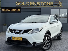 Nissan Qashqai - 1.2 Visia Navi, Trekhaak, Camera, Clima, Cruise, Pdc, Lm velgen, N.A.P, 6 Bak, 115pk, Apk