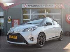 Toyota Yaris - 1.5 VVT-i Dynamic 12 mnd. gar. pano, two-tone, boekjes, als nieuw 16 inch velgen, camera,