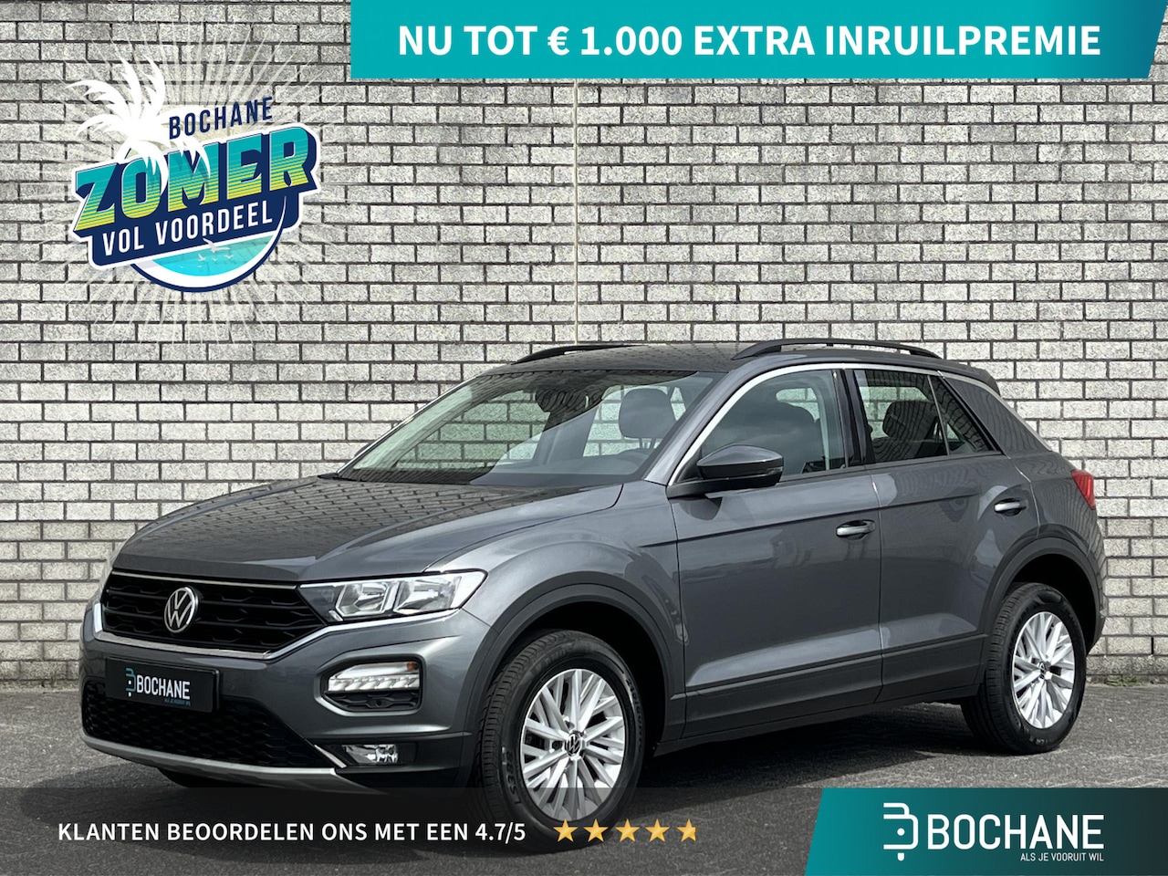 Volkswagen T-Roc - 1.5 TSI Style | Stoel & Stuurverwarming | Achteruitrijcamera | Apple CarPlay / Android Aut - AutoWereld.nl
