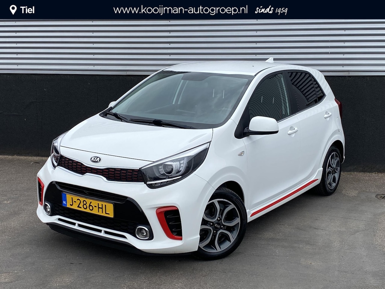 Kia Picanto - 1.0 MPi GT-Line Edition 1e eign. Nieuw geleverd en dealeronderhouden, Cruise control, navi - AutoWereld.nl