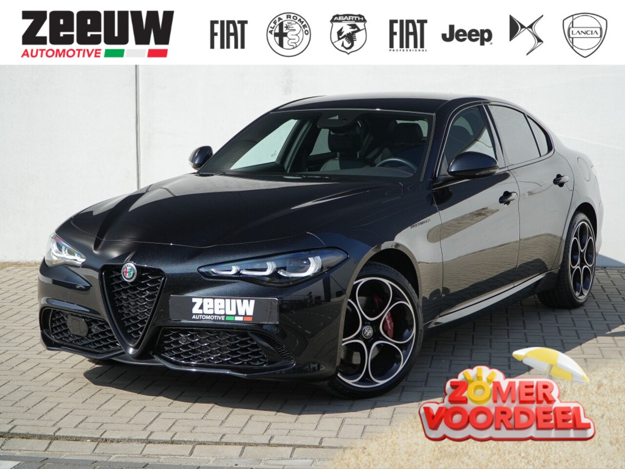 Alfa Romeo Giulia - 2.0 Turbo 280 PK Competizione Q4 AWD | Harman | Veloce | 19" - AutoWereld.nl