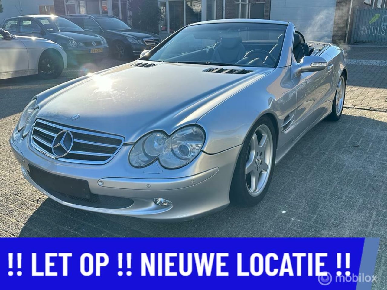 Mercedes-Benz SL-klasse Cabrio - 500 164.DKM ECC CRUISE LEDER NAVI PDC NU 11499.- EURO - AutoWereld.nl