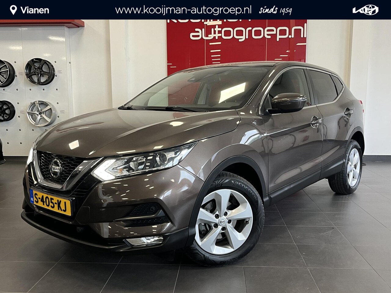 Nissan Qashqai - 1.3 DIG-T Business Edition Automaat, Cruise Control, Stoelverwarming, Achteruitrij Camera, - AutoWereld.nl