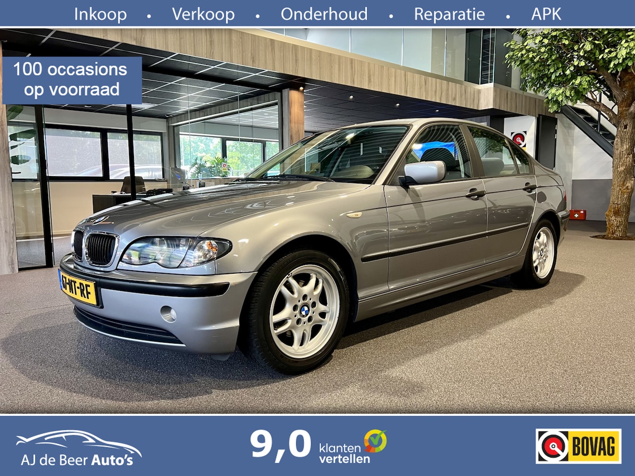 BMW 3-serie - 316i Black&Silver II Nette auto | Airco | Digitaal systeem - AutoWereld.nl