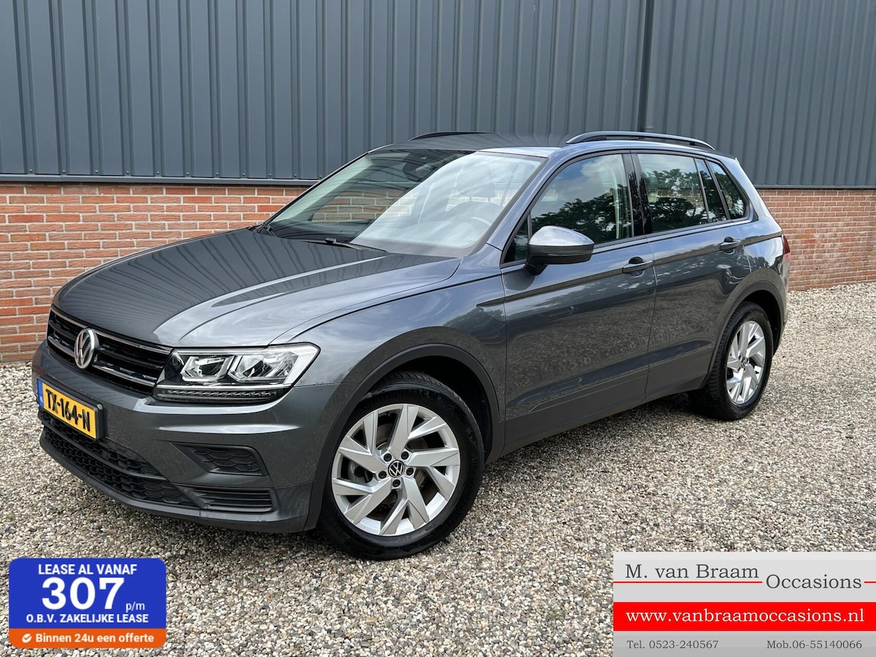 Volkswagen Tiguan - 1.4 TSI Comfortline Business/Trekhaak/Pdc/Navigatie/ - AutoWereld.nl
