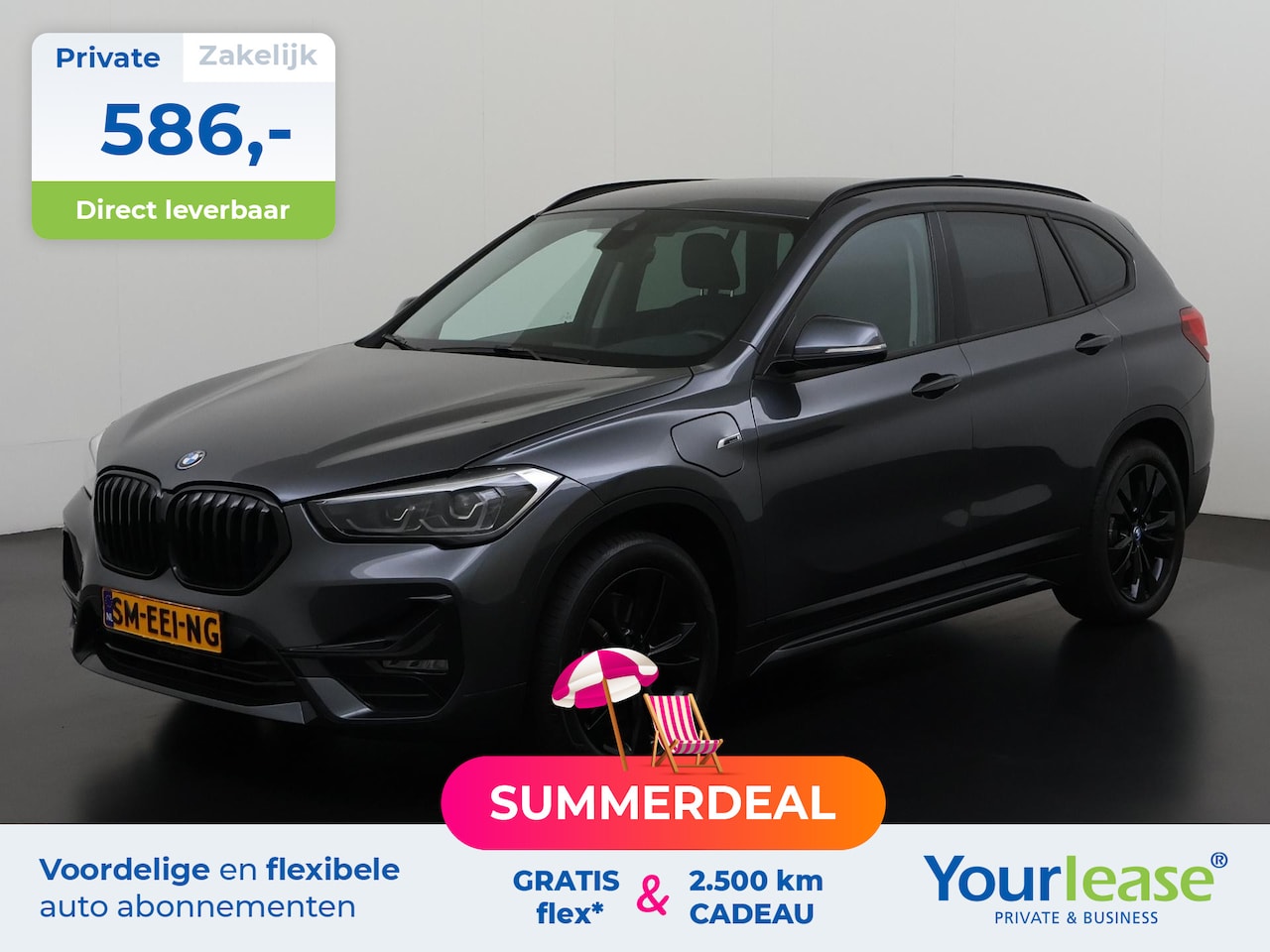 BMW X1 - xDrive25e Sport Line | All-in 586,- Private Lease | Zondag Open! - AutoWereld.nl