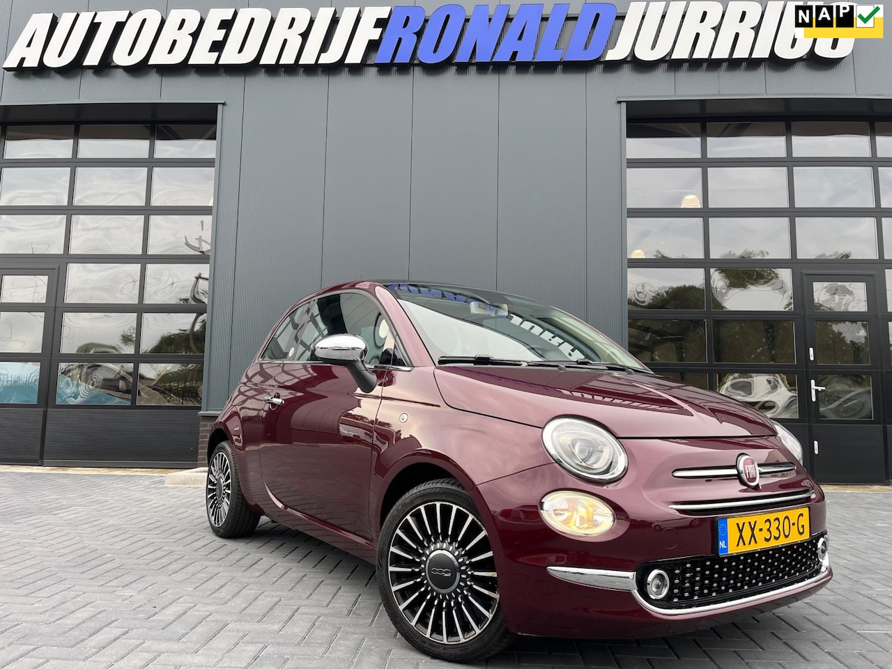Fiat 500 - 0.9 TwinAir Turbo Collezione NL.Auto/Panoramadak/Virtual Cockpit/Cruise/Clima/Groot Naviga - AutoWereld.nl