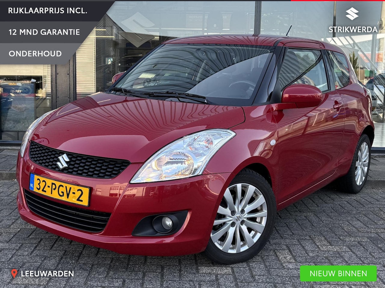 Suzuki Swift - 1.2 Exclusive Lmv/Airco/Bluetooth - AutoWereld.nl