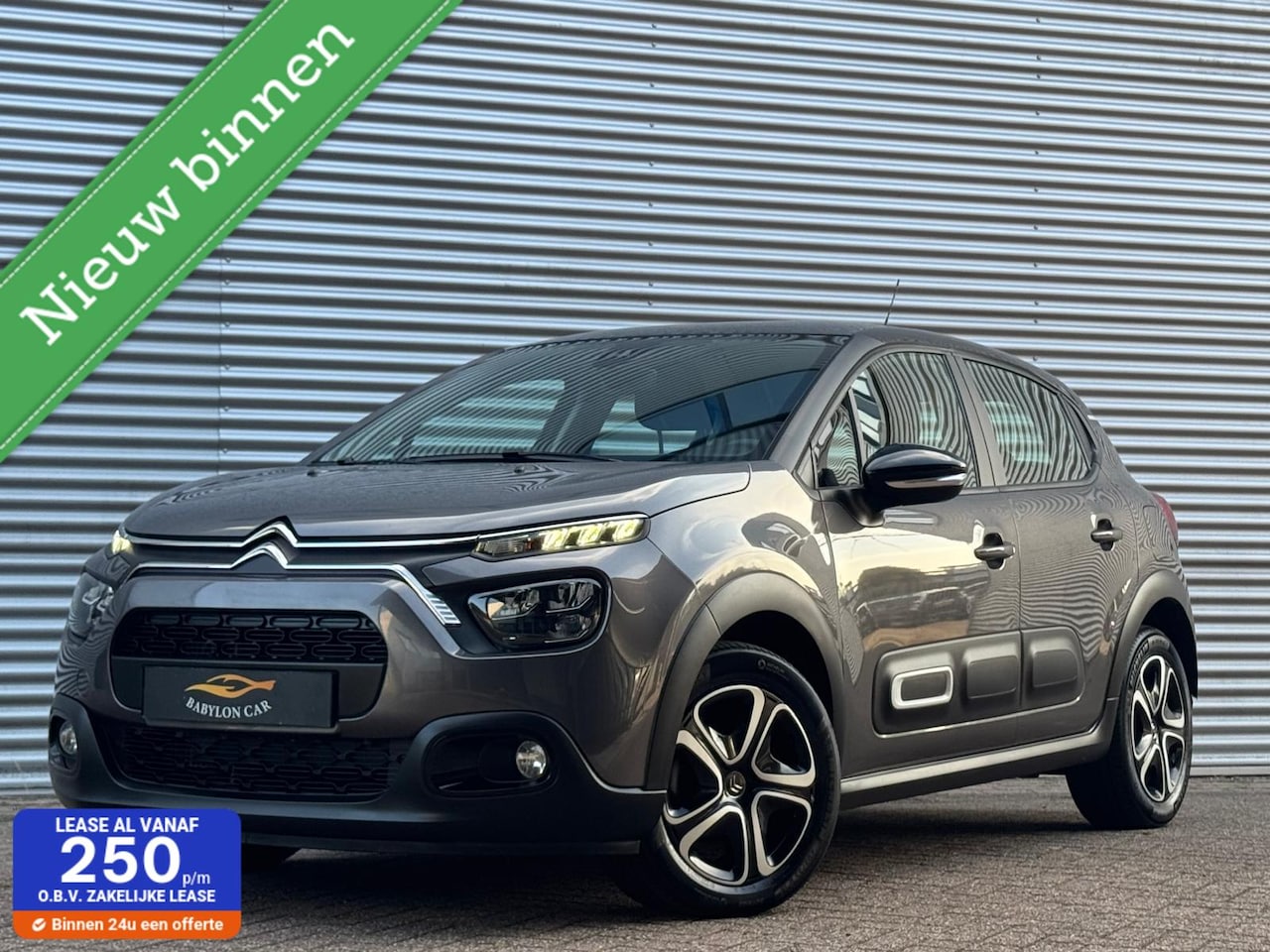 Citroën C3 - 1.2 PureTech Shine /Aut/LED/Camera/Carplay/Navi/Cruise Control - AutoWereld.nl