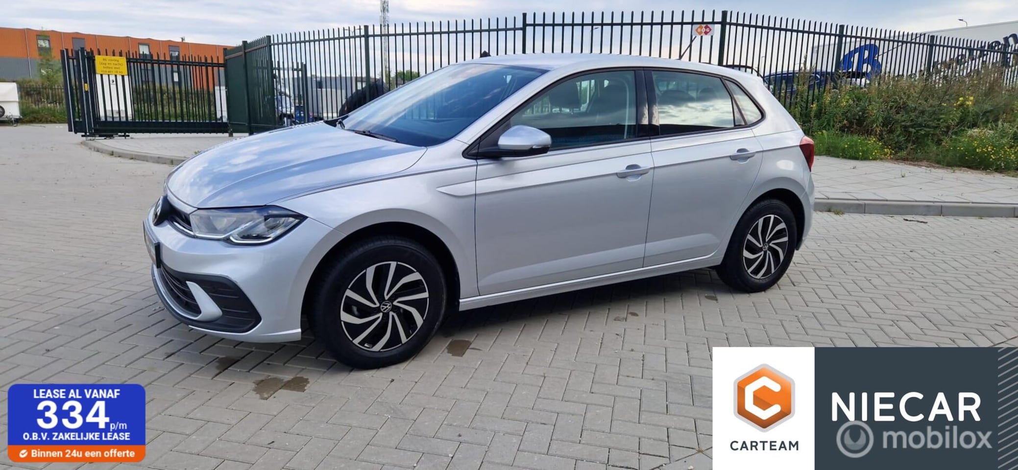 Volkswagen Polo - 1.0 TSI PDC v&a/NAVI/L.M.velgen/AUTOMAAT - AutoWereld.nl