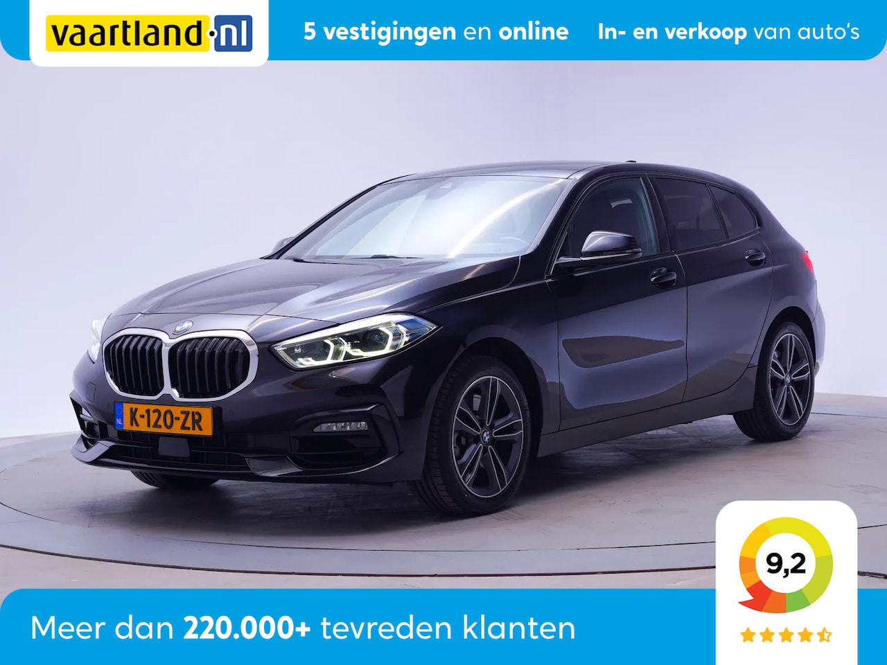 BMW 1-serie - 120i High Executive Sport Aut. [ Leder Stoelverwarming Live cockpit ] - AutoWereld.nl