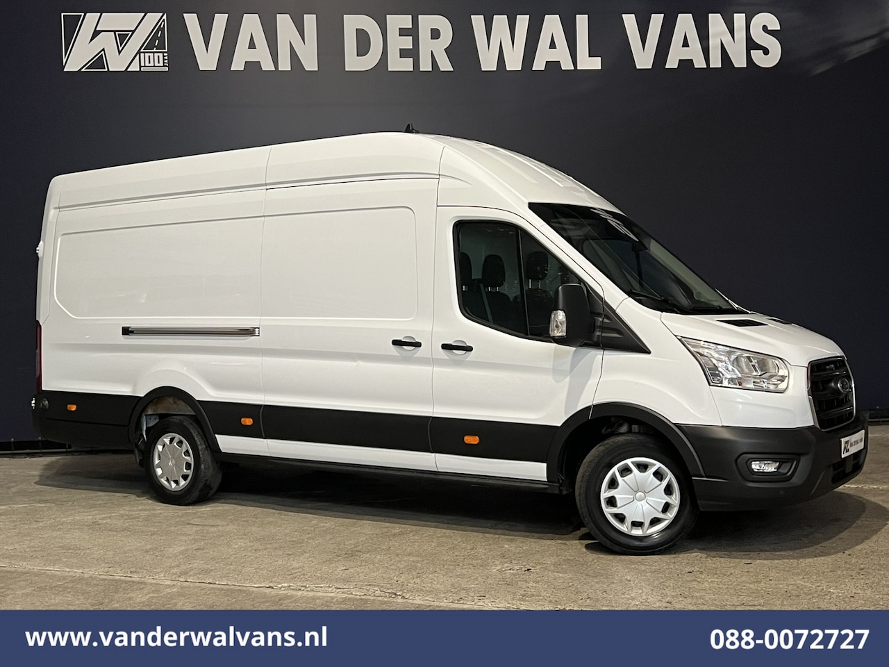 Ford Transit - 2.0TDCI 131pk L4H3 Euro6 Airco | Camera | Navigatie | Apple Carplay | Android Auto | Cruis - AutoWereld.nl