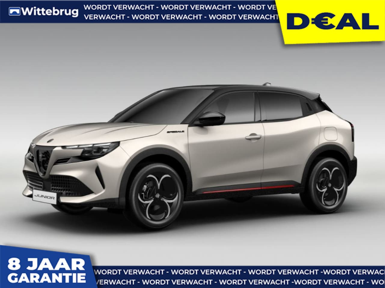 Alfa Romeo Junior - 1.2 Turbo Hybrid Ibrida Speciale | Pack Techno | Adaptive cruise | Stoelverwarming | Oktob - AutoWereld.nl