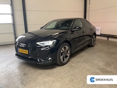 Audi e-tron Sportback - 55 quattro S edition 95 kWh | Open Dak | Valcona | LED | Camera | Virtual | Memory | Cruis