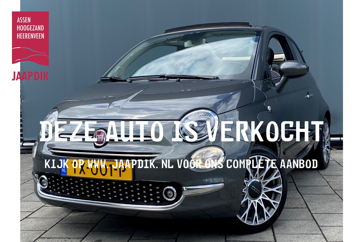 Fiat 500 C - BWJ 2018 | 1.2 70PK Lounge | CRUISE | CLIMA | PDC | LICHTMETAAL | U CONNECT | CARPLAY | NA - AutoWereld.nl