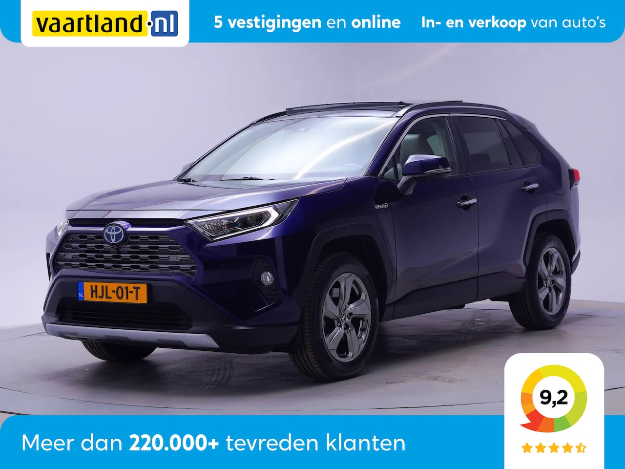 Toyota RAV4 - 2.5 Hybrid Executive Aut. [ Panorama Leder Navi Adapt.cruise ] - AutoWereld.nl