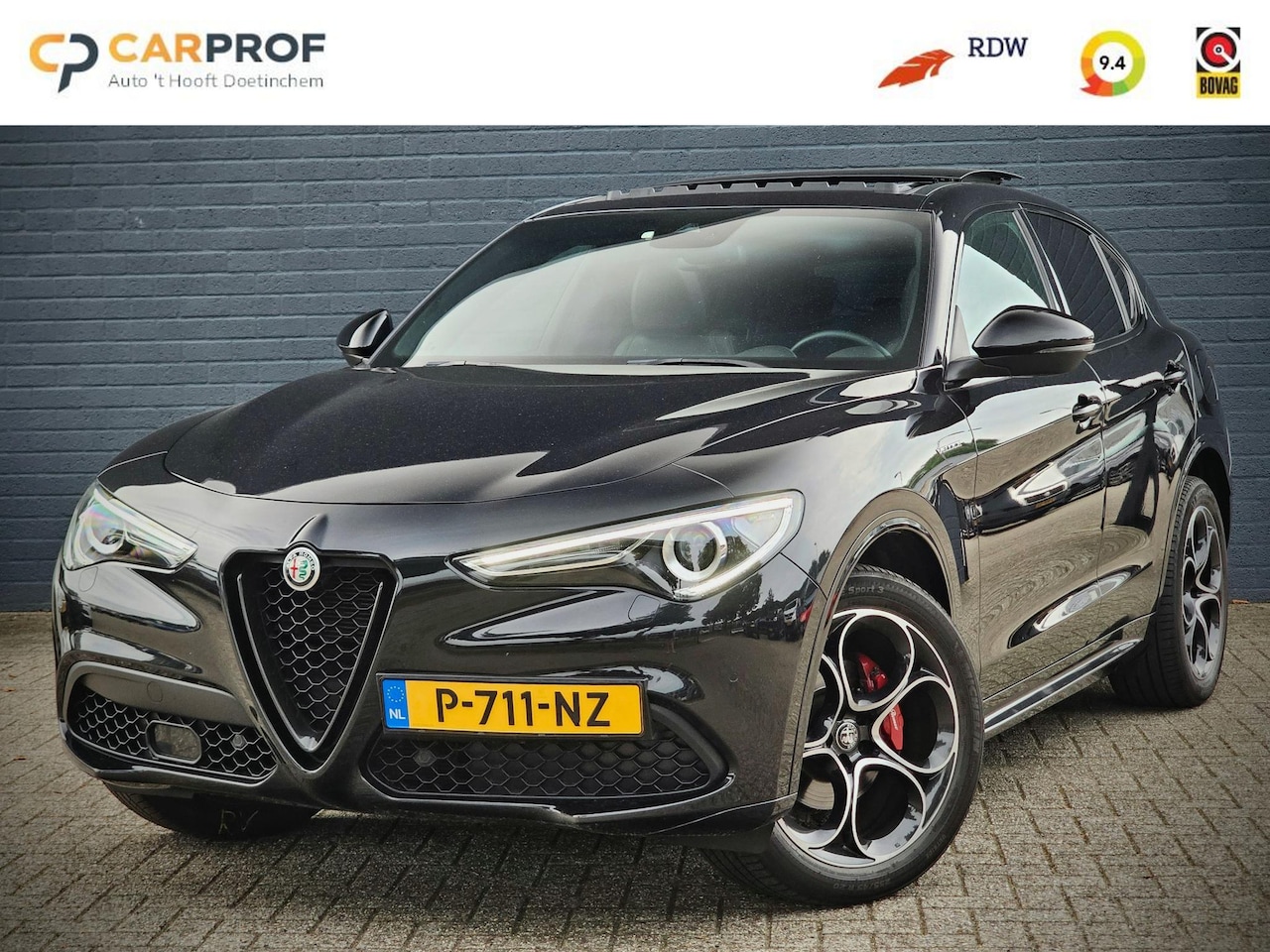 Alfa Romeo Stelvio - 2.0 T AWD Veloce / ADAPT CRUISE / PANO / H&K / - AutoWereld.nl