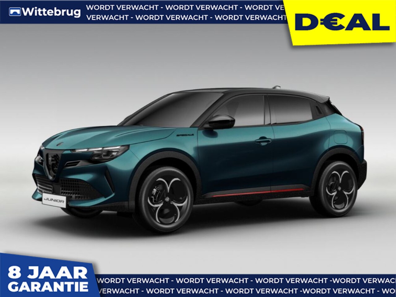 Alfa Romeo Junior - 1.2 Turbo Hybrid Ibrida Speciale | Pack Techno | Adaptive cruise | Stoelverwarming | Oktob - AutoWereld.nl